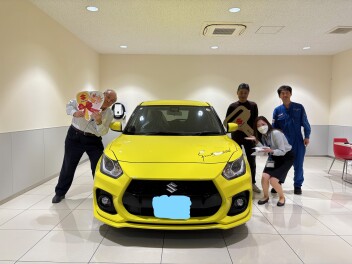 スイスポご納車させていただきました！！！